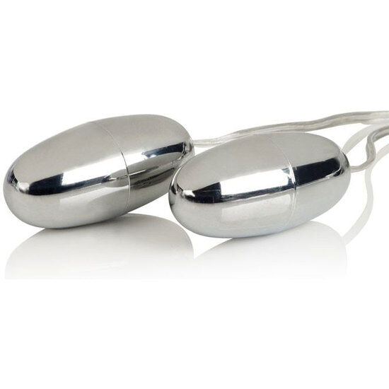 Silver Duo Vibrating Bullets