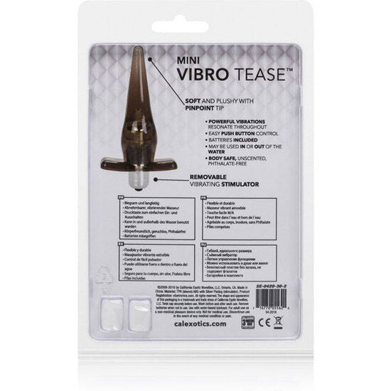 Mini Vibro Tease Black Vibrator