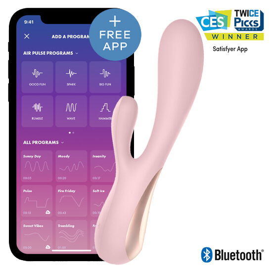 Mono Flex Pink App-Controlled Sex Toy