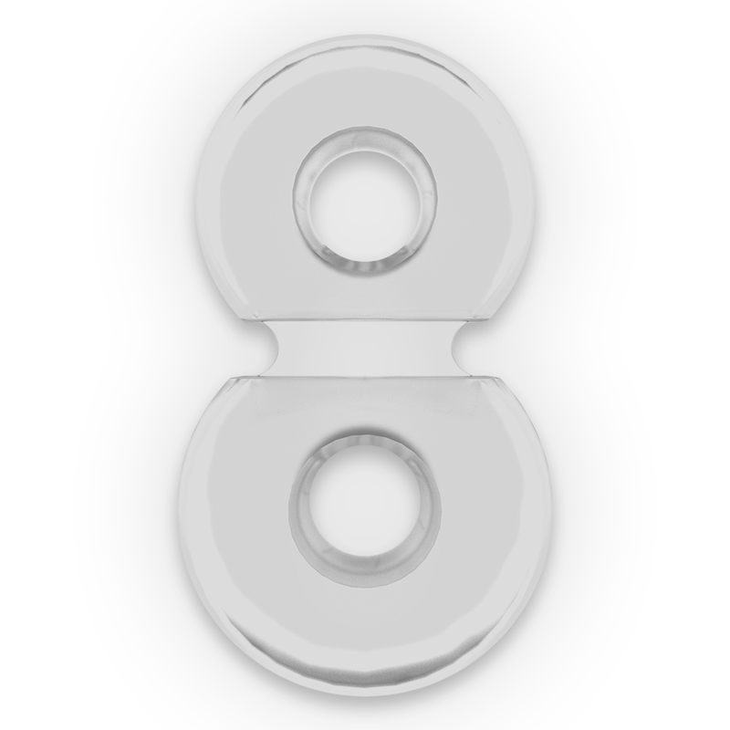 Clear PR09 Double Penis Ring