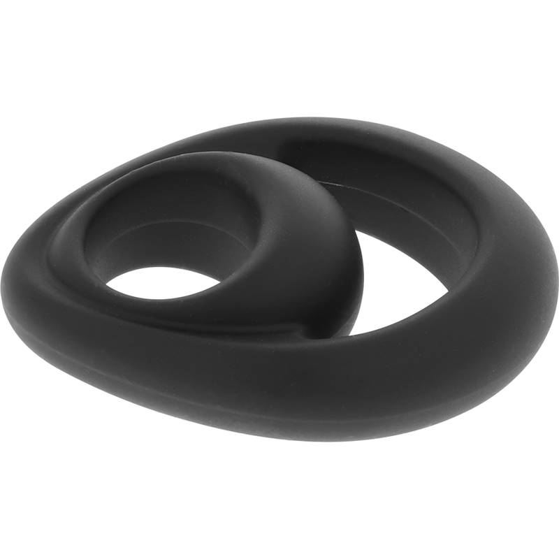 Anillo Flexible Negro PR14 para Pene y Testículos