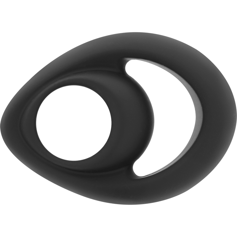 Anillo Flexible Negro PR14 para Pene y Testículos