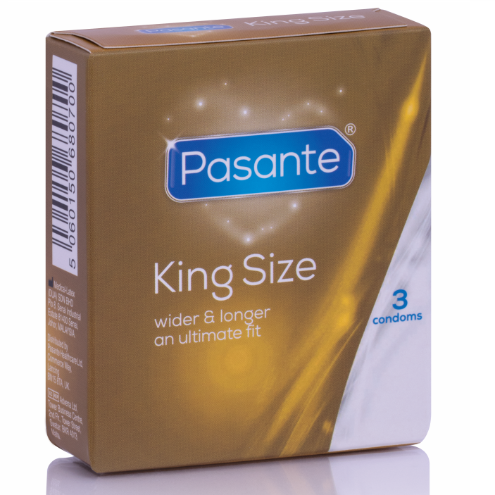 King Size Condoms - Pack of 3