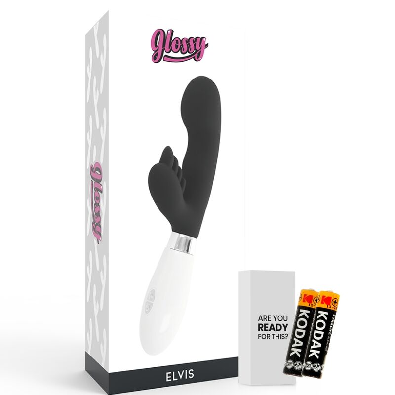Elvis Rabbit Vibrator - Black