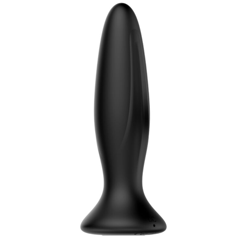 Rechargeable Black Anal Vibrator Plug