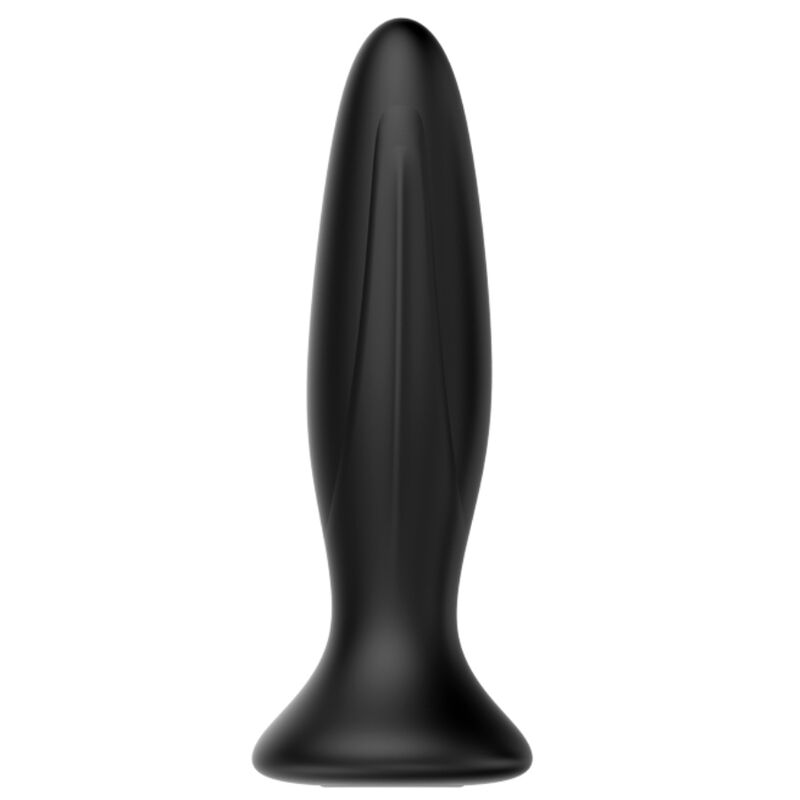 Rechargeable Black Anal Vibrator Plug