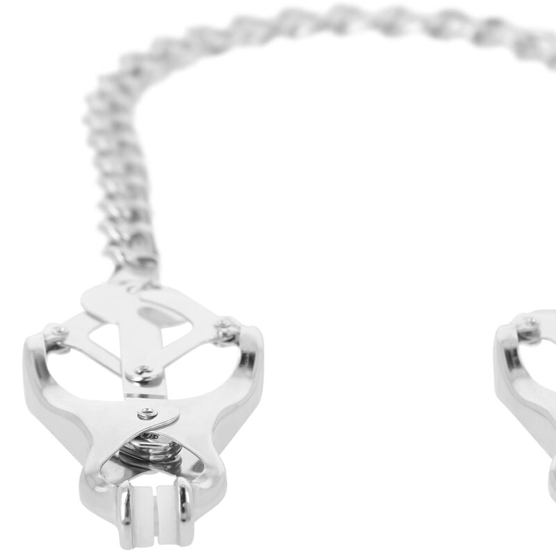 Elegant Metal Chain Nipple Clamps