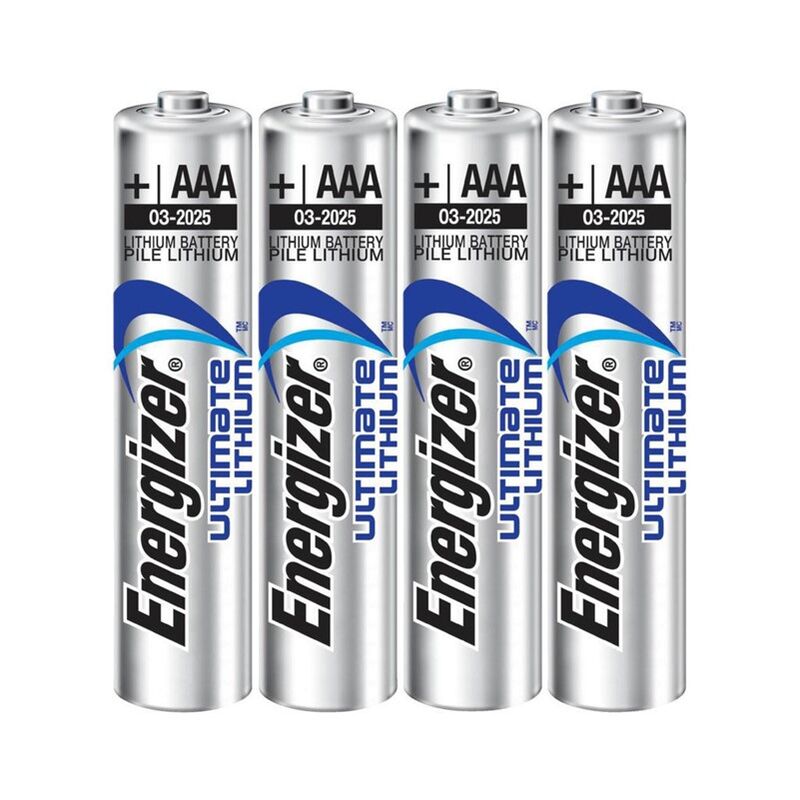 Lithium AAA L92 Batteries 1.5V (4-Pack)