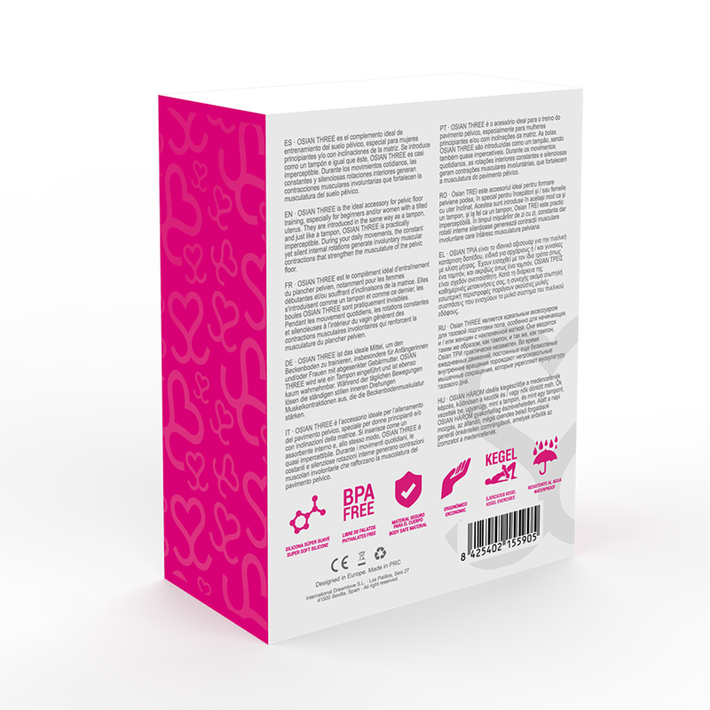 Osian Three Premium Silicone Pink Toy