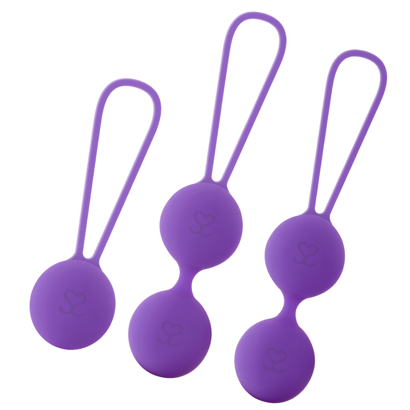 Osian Premium Lilac Silicone Sex Toy Set