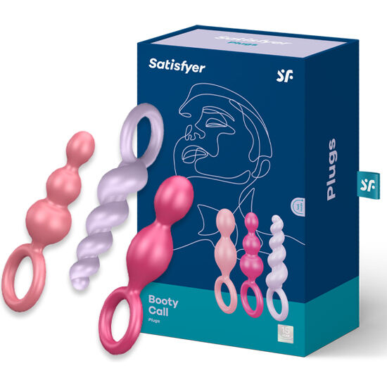 3-Piece Colorful Anal Plug Set