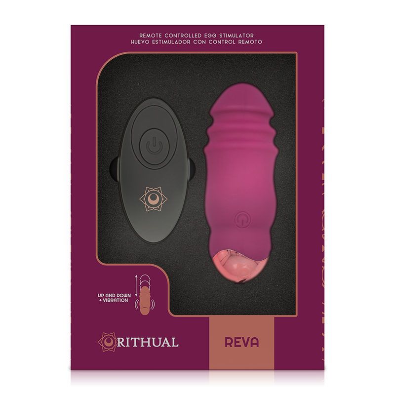 Sistema de Placer Vibratorio Reva Egg con Control Remoto