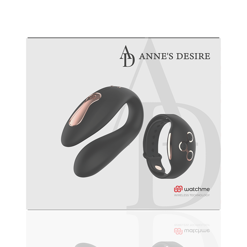 WatchMe Dual Pleasure Black/Gold