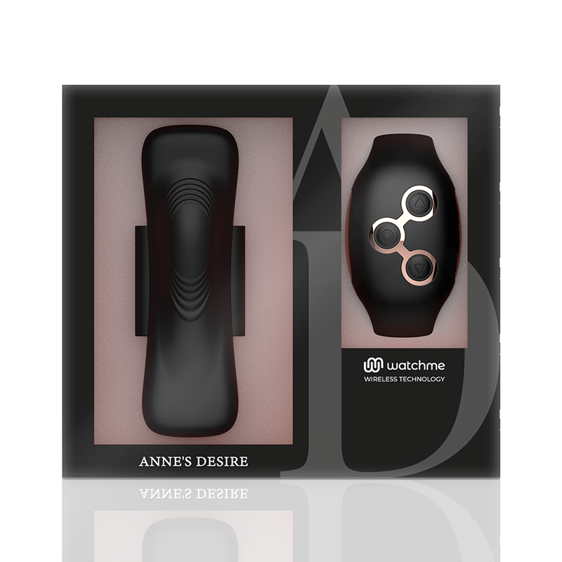 WatchMe Panty Pleasure Black & Gold