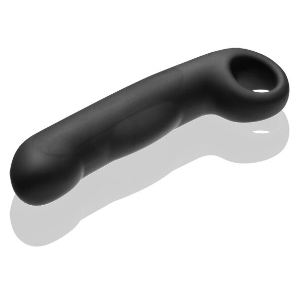 Ovid Black Silicone Dildo