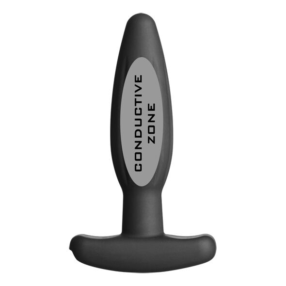 Small Black Silicone Rocker Butt Plug