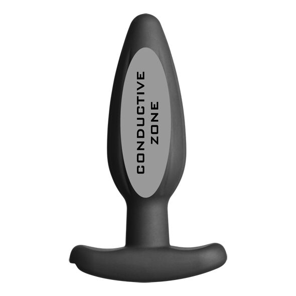 Silicone Rocker Medium Butt Plug - Black