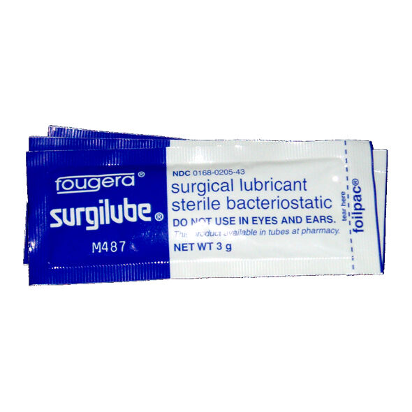 Sterile Lubricant Sachets Pack