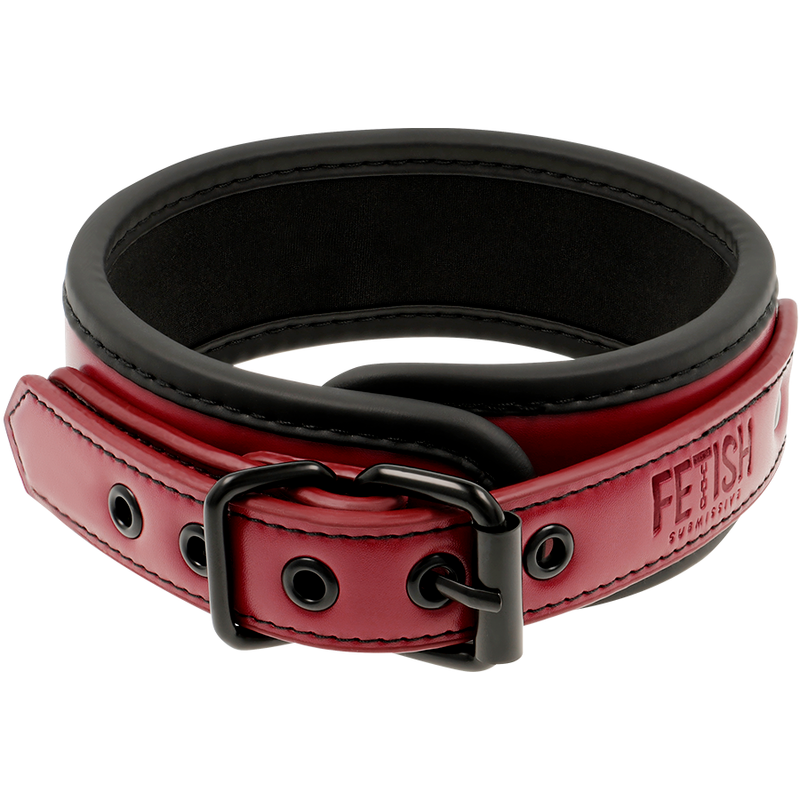 Neoprene Chain Bondage Collar Necklace