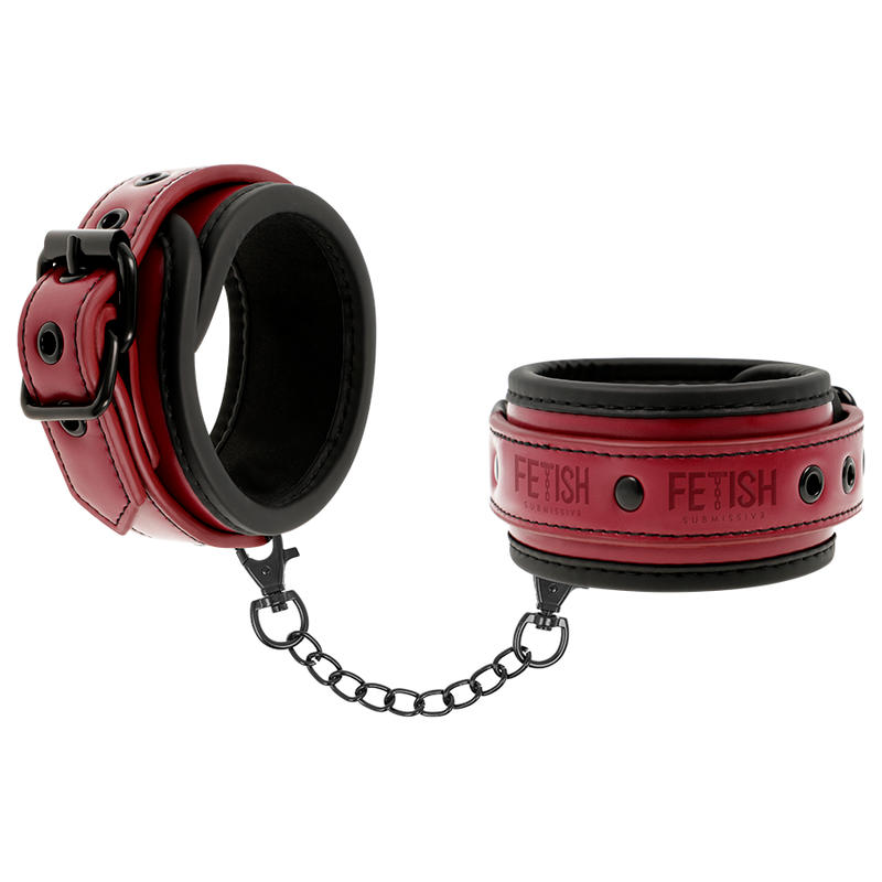 Vegan Leather Lined Handcuffs