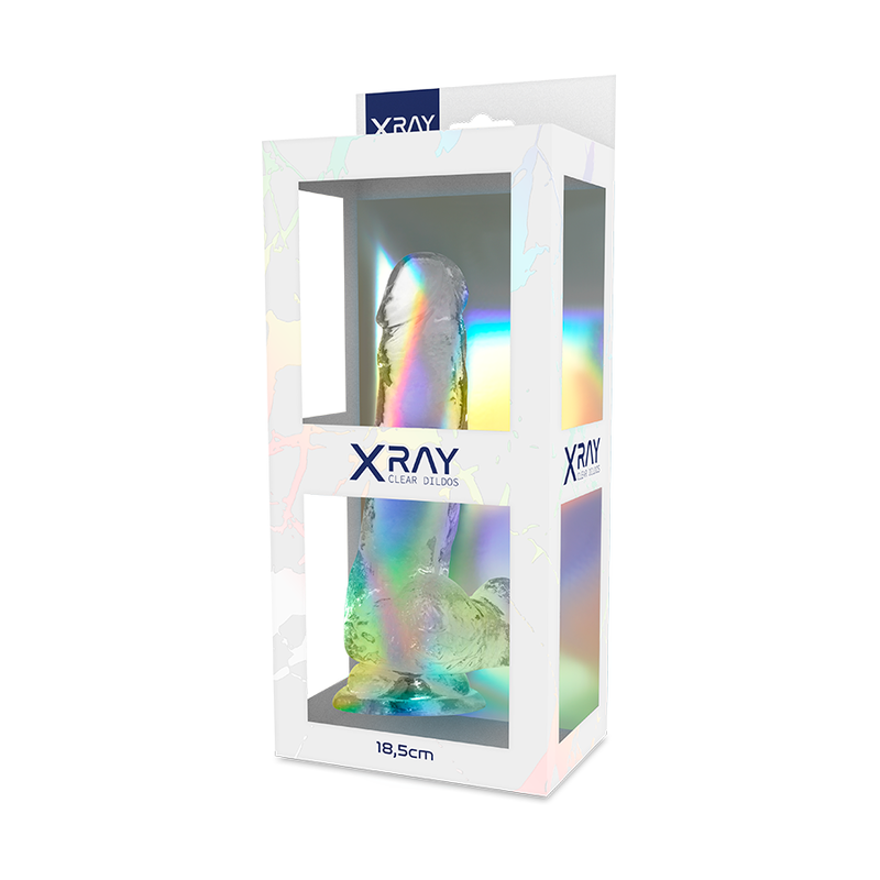 Strap-On Harness with 18.5cm Clear Dildo