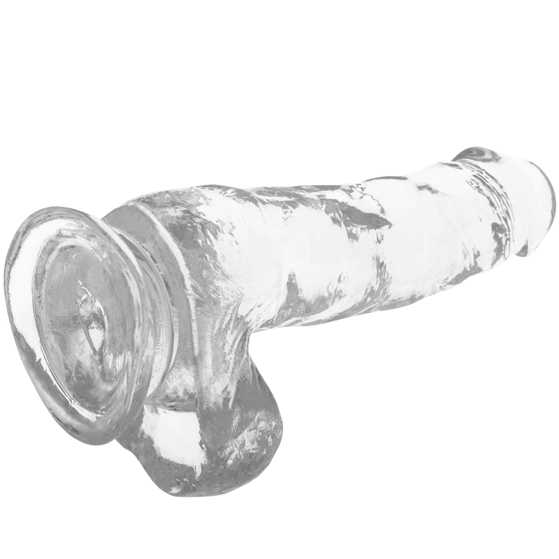 Strap-On Harness with 18.5cm Clear Dildo