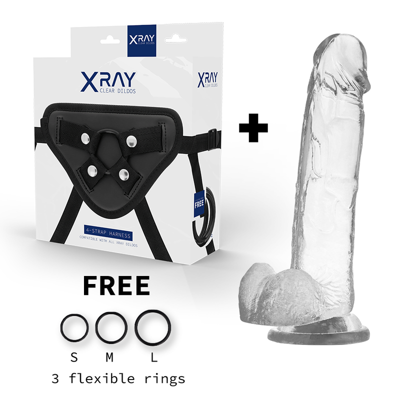 Harness with 22cm Realistic Dildo