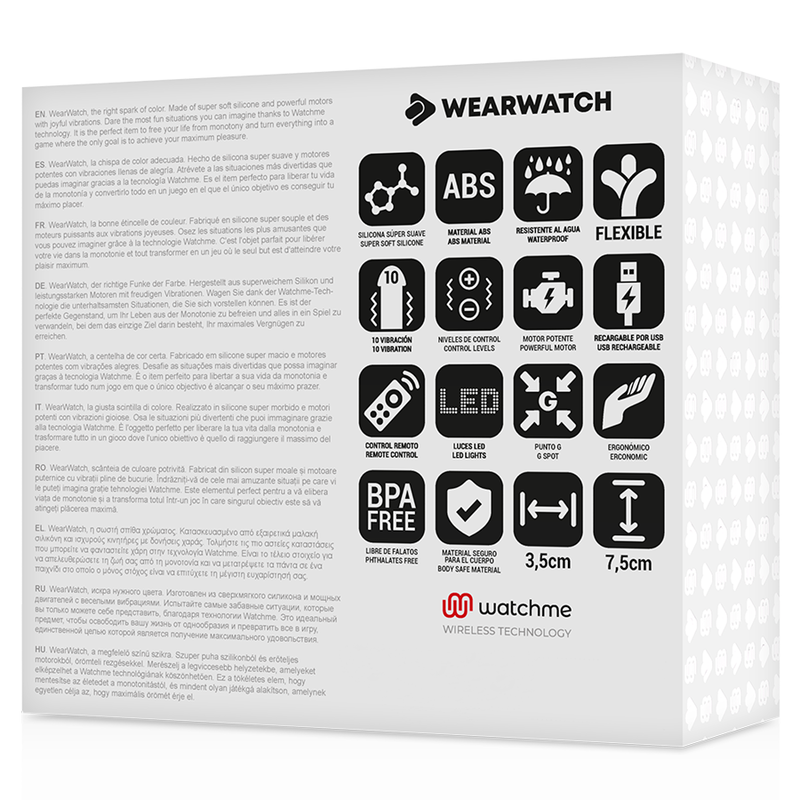 Remote Control Vibrating Egg - Fuchsia/Seawater