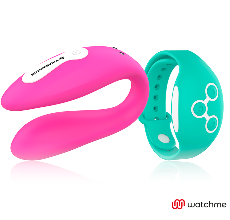 Watchme Dual Technology Vibrator Fuchsia