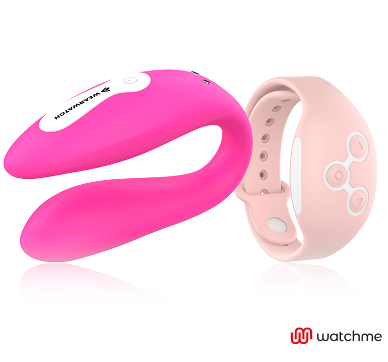 Watchme Dual Technology Vibrator Pink