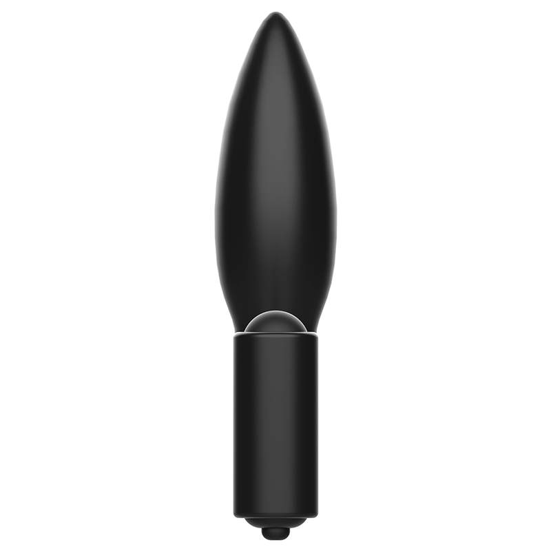 Vibrating Anal Plug With Pleasure Ring
